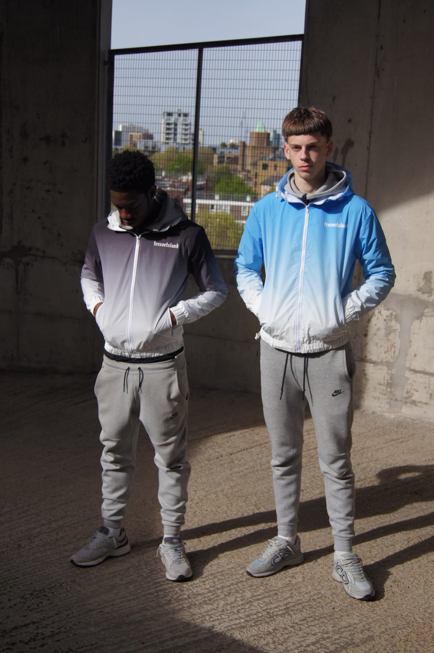 ‘Loyal Black’ TresorIsland Windbreaker
