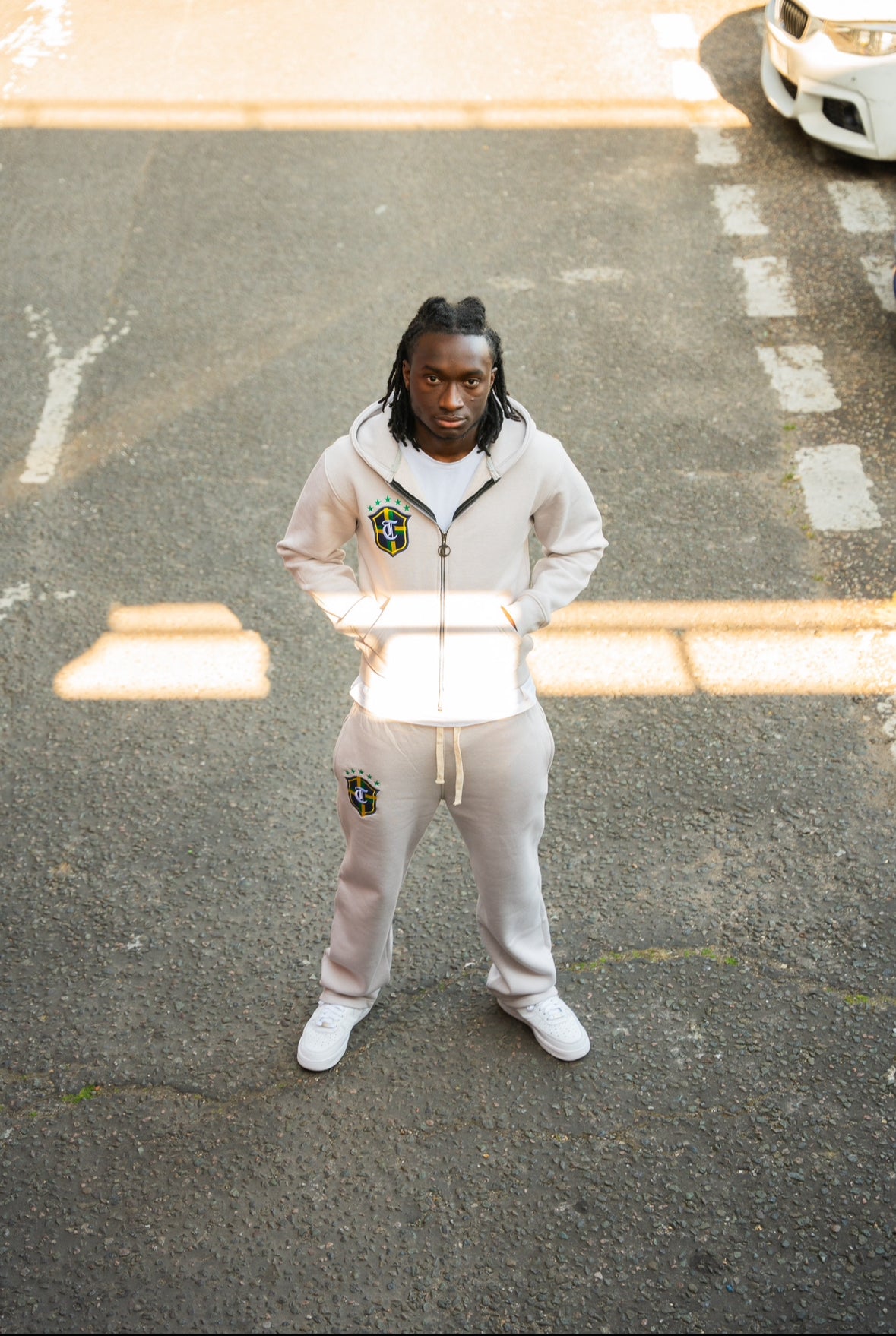 GREY BRAZIL TRACKSUIT