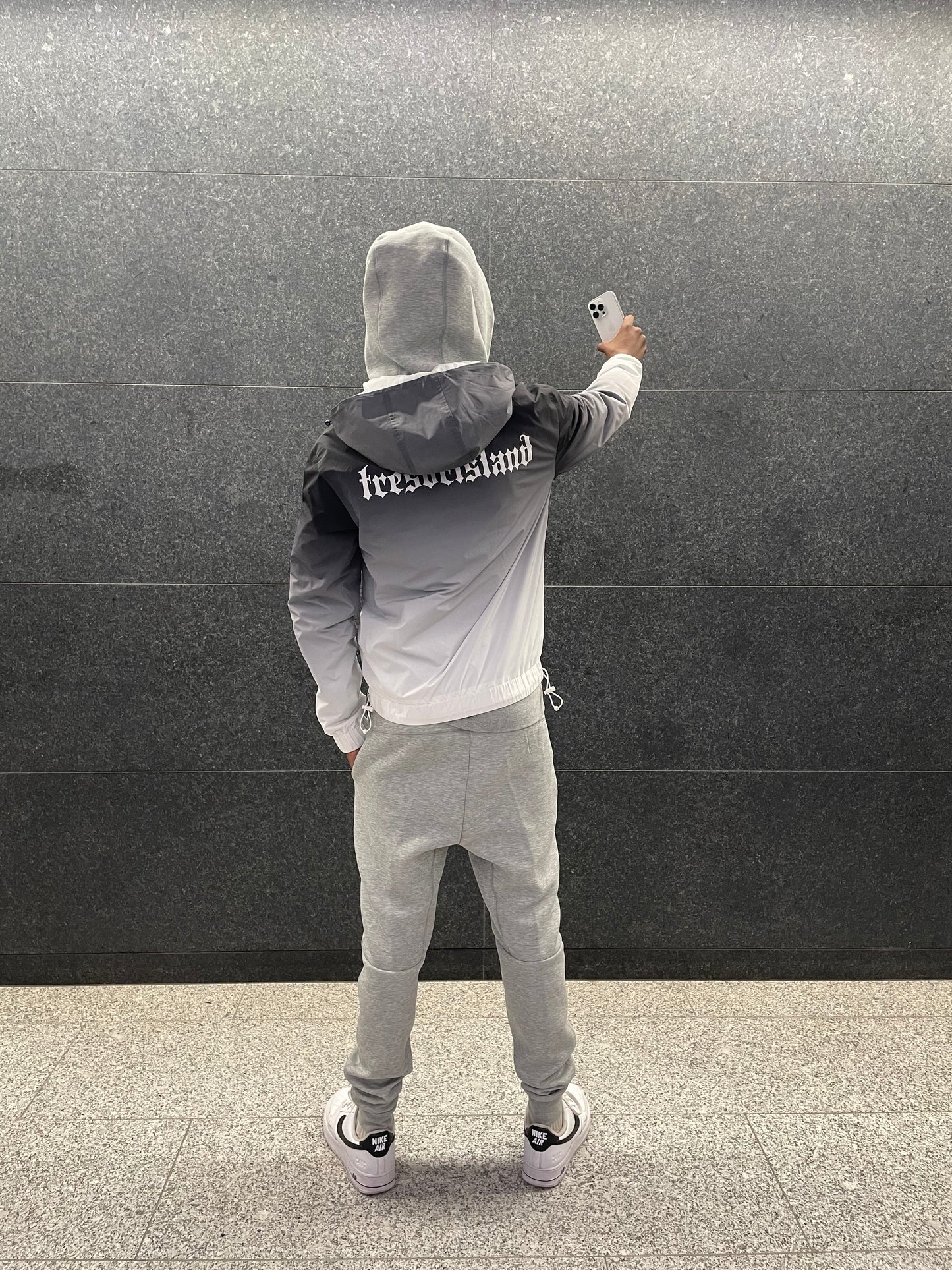 ‘Loyal Black’ TresorIsland Windbreaker