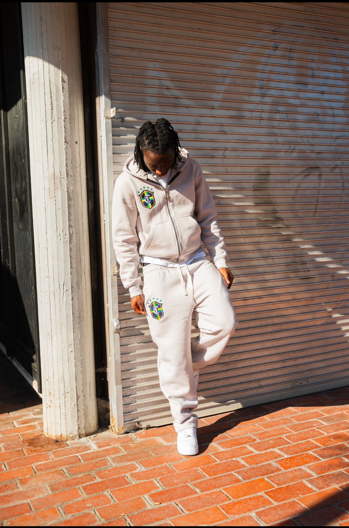 GREY BRAZIL TRACKSUIT